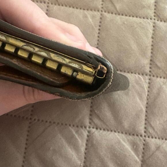 Louis Vuitton brown leather monogram 6 ring case, 2004 vintage - Picture 10 of 14